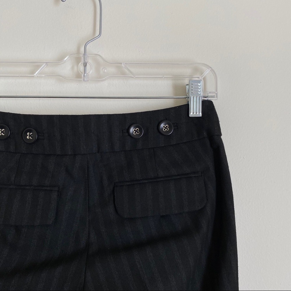 Anthropologie | Cartonnier Black Pinstripe Trouser - Picture 10 of 12